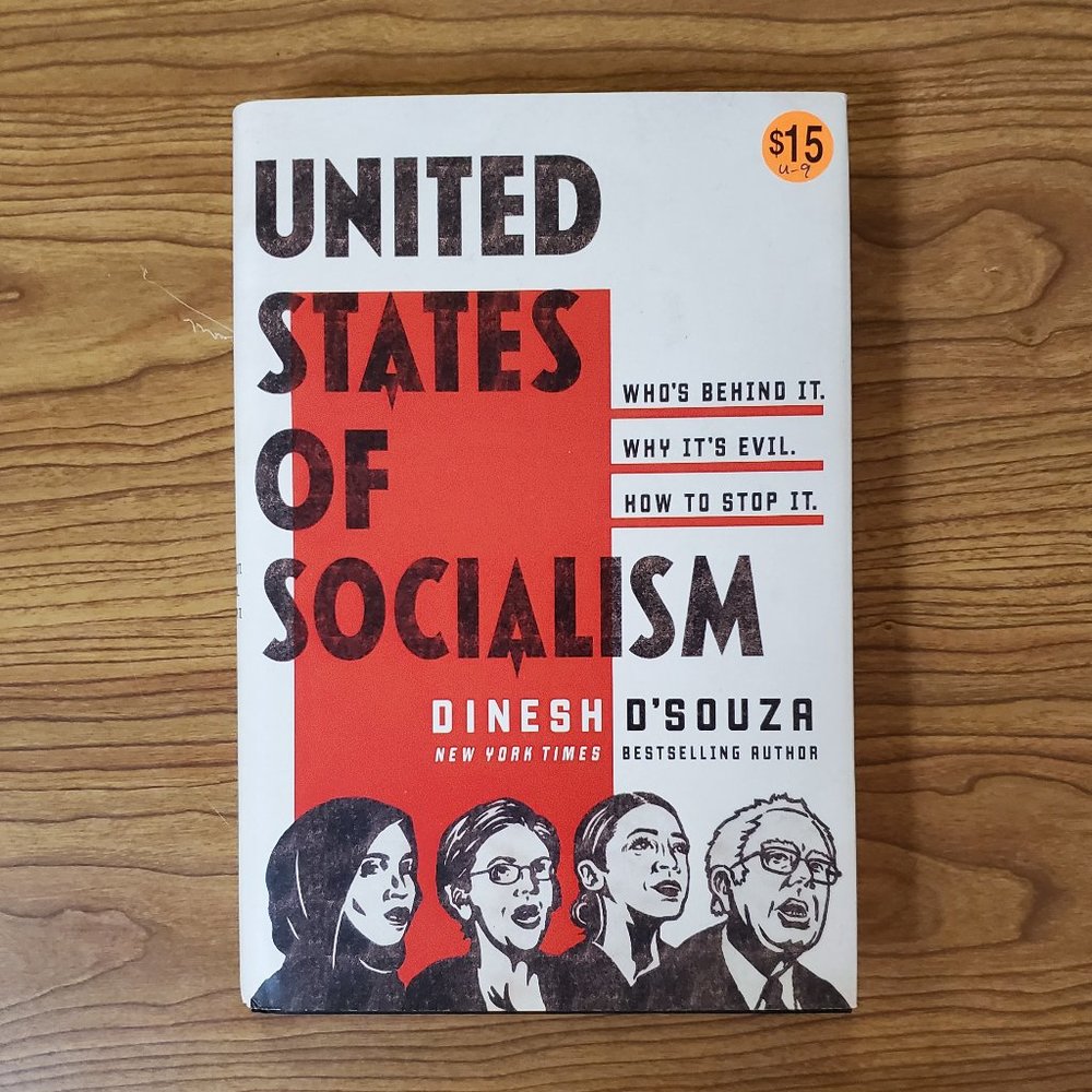 United States of Socialism Book by Dinesh D'Souza